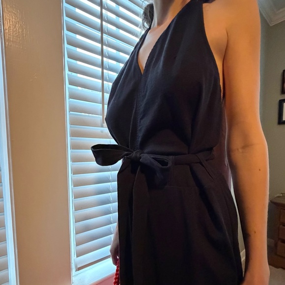 FP Beach Black Halter Dress - Picture 3 of 9